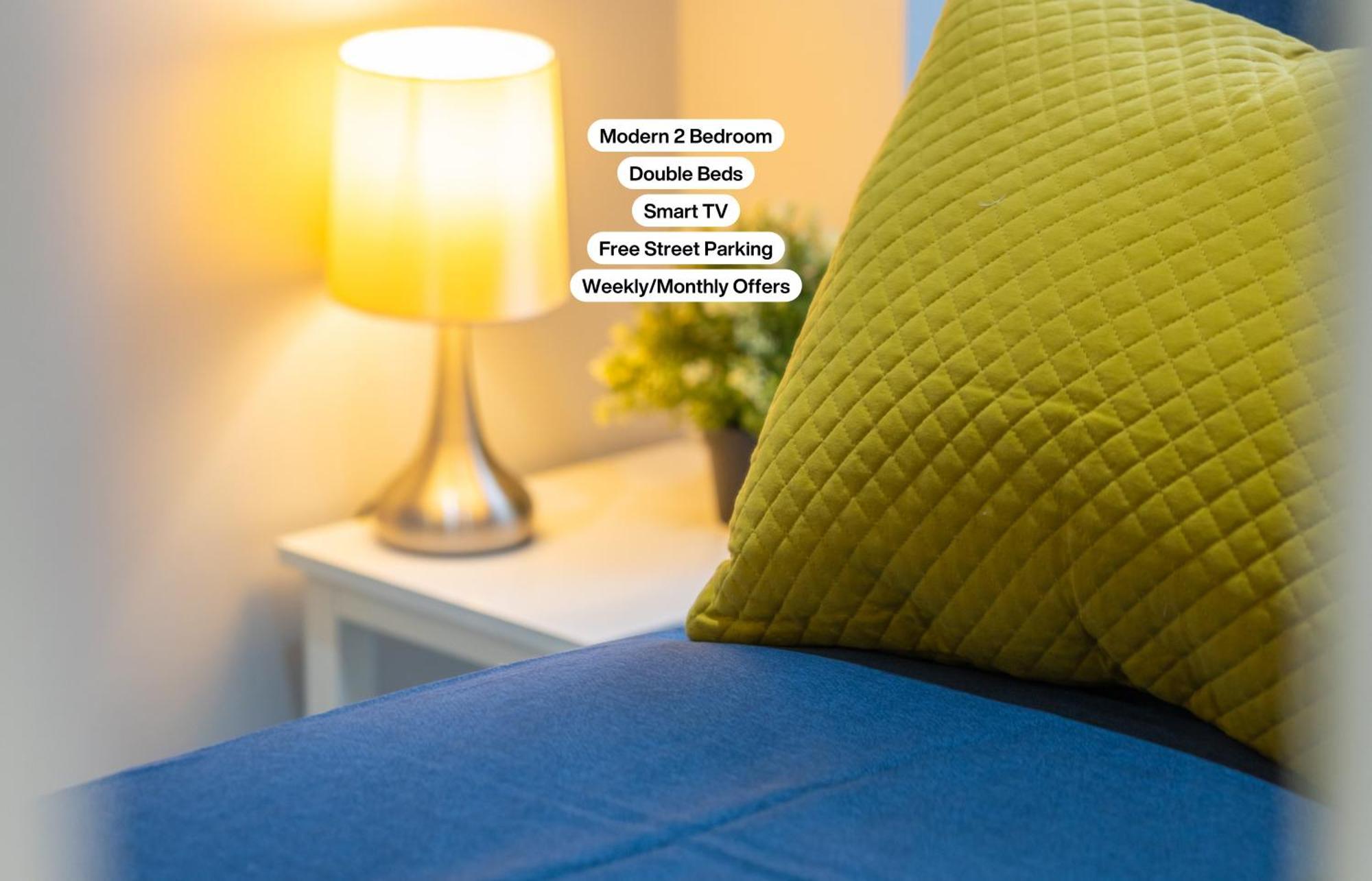 Central Serviced Apartments - 2 Bedroom - Ground Floor - Monthly & Weekly Bookings Welcome - Free Street Parking - 2 Double Beds - Wifi - Smart Tvs In Rooms - Fully Equipped - Heating 24-7 - Contractor & Short Stay Favourite Dundee Exteriör bild