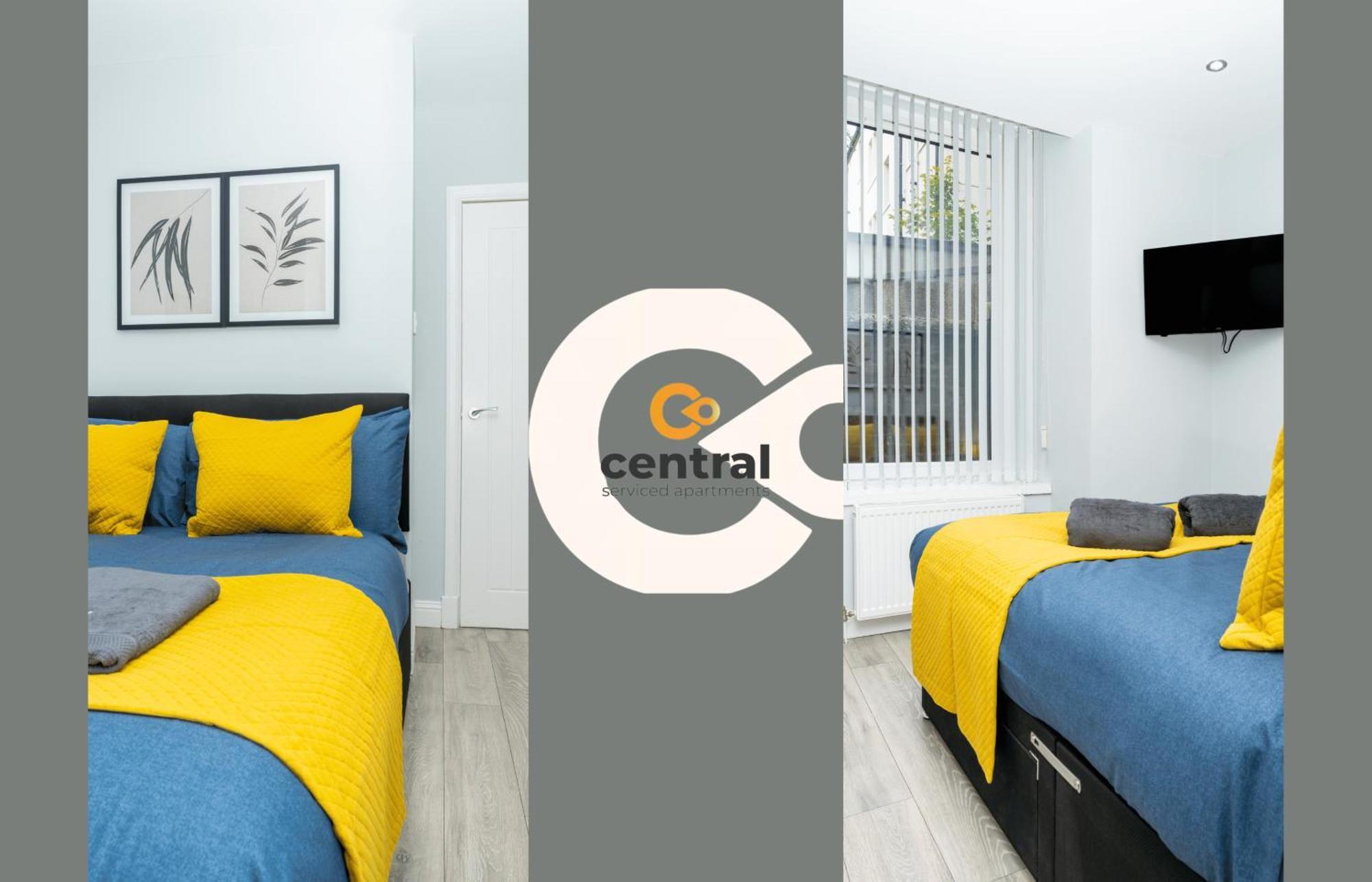 Central Serviced Apartments - 2 Bedroom - Ground Floor - Monthly & Weekly Bookings Welcome - Free Street Parking - 2 Double Beds - Wifi - Smart Tvs In Rooms - Fully Equipped - Heating 24-7 - Contractor & Short Stay Favourite Dundee Exteriör bild